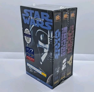 Star Wars Trilogie VHS Set ORIGINAL Filme Factory Sealed 1995 - Bild 1 von 1