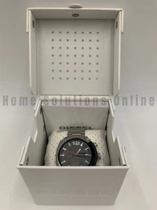 Diesel Overflow Chronograph Grey Dial Stainless Steel Watch DZ4298 #K1010 - Picture 1 of 6