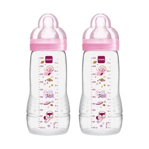 Easy Active Bottles | 2 Pack (2 x 330ml) | Fast Flow Teats Size 3 | Baby - Picture 1 of 5