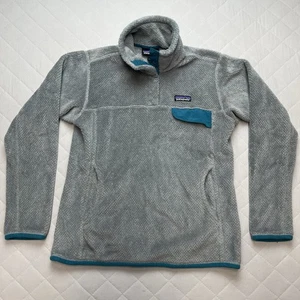 Patagonia Women's Re-Tool Snap T Pullover Womens Medium High Pile Gorpcore - Picture 1 of 10