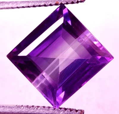 16.00 Cts. Natural Brazilian Bi-Color Tourmaline Square Shape Certified Gemstone - Image 1 of 2