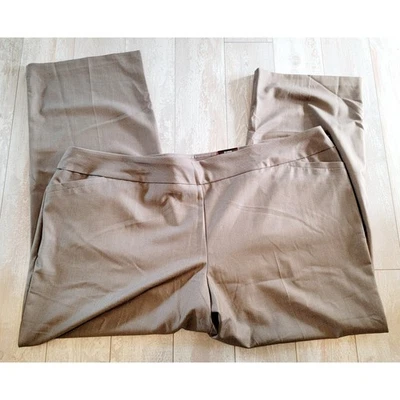 Casa rodante Avenue 26 Provg Taupe Pull On Pantalones Elastizados Control Abdomen 3X Nueva con Etiquetas $49 Foto 1 de 4