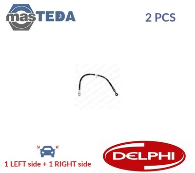 LH3239 BRAKE HOSE LINE PIPE FRONT DELPHI 2PCS NEW OE REPLACEMENT - Image 1 of 4