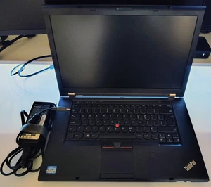 Lenovo ThinkPad T530 15.6" Intel i5-3210M 12GB RAM 256GB SSD / Battery dead - Picture 1 of 4