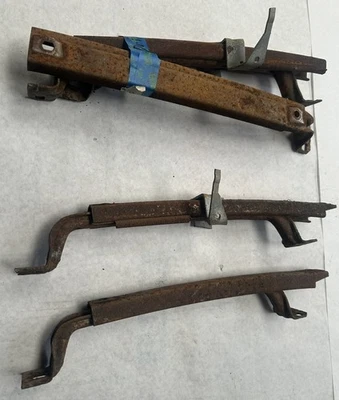 Camaro Firebird 1967-1969 Bucket Seat Tracks Pair Originals SS RS Z28 J20141 - Image 1 of 4