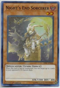 Yu-Gi-Oh! Hidden Summoners NIGHT'S END SORCERER SR #HISU-EN040 - Picture 1 of 1