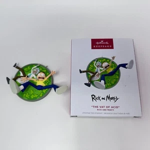 Hallmark 2024 Rick And Morty The Vat Of Acid Keepsake Ornament New in Box - Bild 1 von 12