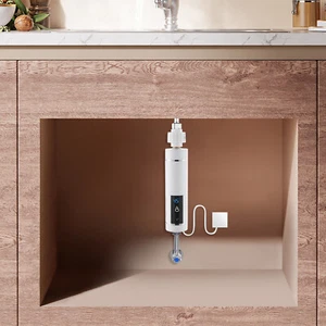 3500W Electric Instant Tankless Hot Water System Heater Under Sink Shower New - Picture 1 of 24