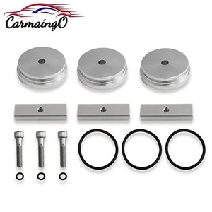 3pcs Billet Aluminum Freeze Plug Kit for Dodge Turbo 5.9L Cummins 12V/24V 89-07 - Picture 1 of 8