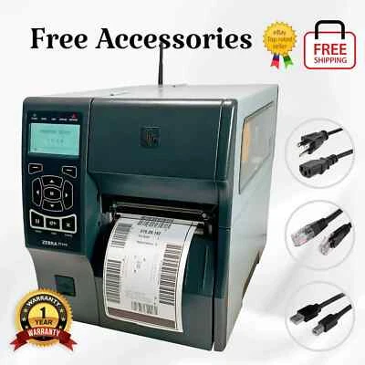 Zebra ZT410 Thermal Transfer Label Printer 300 dpi BT WiFi LAN USB 1 YR WARRANTY - Image 1 of 4