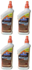 Elmer's E7310 16oz Stainable Waterproof Carpenters Indoor Outdoor Wood Glue (4) - Picture 1 of 7