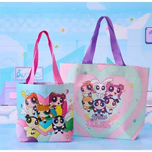 NJ x THE POWERPUFF GIRLS borsa riutilizzabile ufficiale merce autentica + numero di tracking - Foto 1 di 7