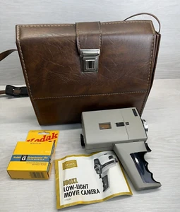 Vintage Sears 180XL 9180 Low-Light Movie Camera w Storage Case - Picture 1 of 18