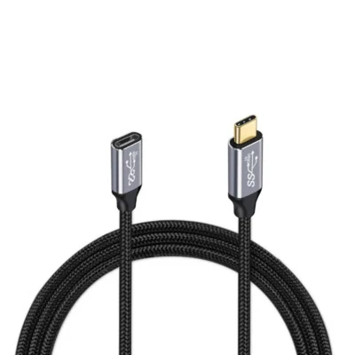 Type-C 3.1 Male to Female Extension Cable USB Extender Data Charger Type c Cord - Image 1 of 4