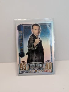 2012 Topps Doctor Who Alien Attax Sammlerkarte Rainbow Foil #11 The 9th Doctor - Bild 1 von 2