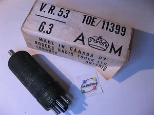 Rogers de válvula de tubo de vacío VR53 6.3 10E 11399 - caja original sin probar cantidad 1 - Imagen 1 de 4