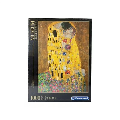 Clementoni The Kiss 1000 Piece Jigsaw Puzzle By Gustav Klimt - Image 1 of 4