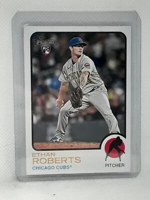 Ethan Roberts 2022 Topps Heritage High Number - #682 - Chicago Cubs - Image 1 of 2