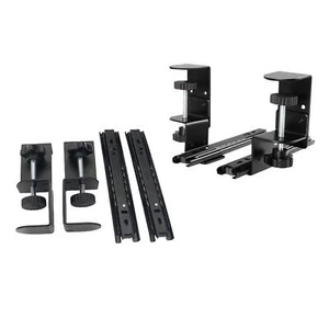 Keyboard Clamp Rail Set under Desk Extension Support for Desk Table Home - Afbeelding 1 van 4