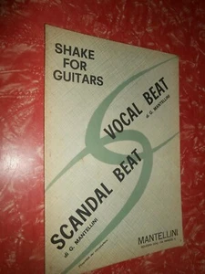 SPARTITI MUSICALI-VINTAGE VOCAL BEAT SCANDAL BEAT ED.MUS.MANTELLINI - Imagen 1 de 1