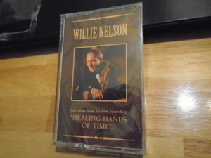SEALED RARE PROMO Willie Nelson CASSETTE TAPE Healing Hands of Time SPL country - Picture 1 of 2