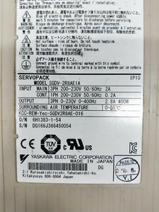YASKAWA servo  driver SGDV-2R8AE1A Refurbished 2-5 days delivery - Picture 1 of 2