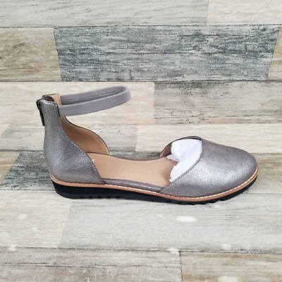 Sandalias con correa al tobillo Eileen Fisher Emmet talla 9 bailarina planas d'Orsay nuevas sin caja Foto 1 de 4
