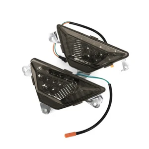 2PCS LED Turn Signal Light For KAWASAKI ZX-6R NINJA 250 300 400 650 1000 ZX1000 - Picture 1 of 6
