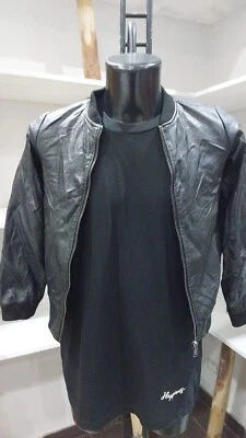 GUESS Jacke Kunstleder Gebraucht Kind Schwarz Gr. 12 Alter PGC567PI - Bild 1 von 4