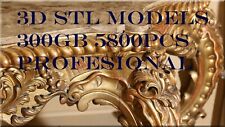 Neu 5800 Stck. 3D STL Modelle 300GB Glas Aspire Artcam, HEISSVERKAUF 70 % RABATT