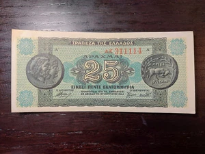 Griechenland 25 Millionen Drachmen 1944, P-130 - Bild 1 von 2