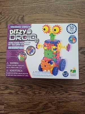 Techno Gears Dizzy Droid Construction Set STEM Build - 50+ Pieces. - Image 1 of 3
