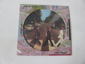 THE BEATLES Abbey Road CAPITOL EMI ORIGINAL 1978 USA PICTURE DISC LP SEAX-11900 - Imagen 1 de 11