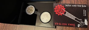 2018 New Zealand Maori Art - Maui & The Sun - Silver Proof Coin Set - Picture 1 of 6