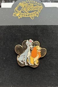 Disney Auctions Lady & the Tramp Dogs Paw Print LE 250 Pin from 2004 - Picture 1 of 1