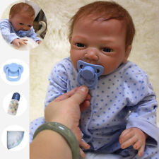 20" Reborn Dolls Baby Real LIke Handmade Soft Silicone Vinyl Realistic Xmas Gift