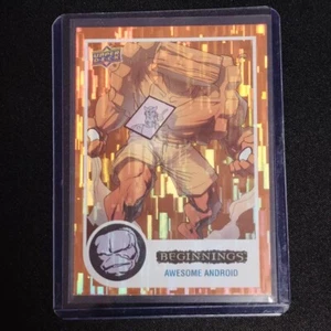 2023 UD MARVEL BEGINNINGS VOL 2 SERTES 2 ORANGE RAINBOW /199 AWESOME ANDROID - Picture 1 of 1