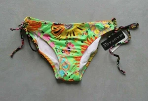 *Nuevo* Traje de baño para mujer Rampage Designer parte inferior lima multicolor floral talla S - Imagen 1 de 2