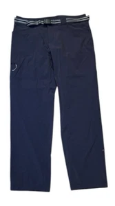 EMS pants 8 S belted lightweight convert with snaps to capri cabincore outdoors - Picture 1 of 14
