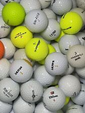 36 Practice Golf Balls Mixed Grade Dunlop, Top Flight, Slazenger, Pinnacle