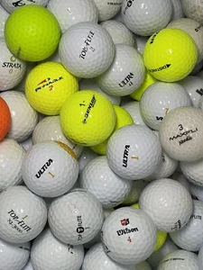 36 Golf Balls Mixed Grade Dunlop, Top Flight, Slazenger, Pinnacle, Budget - Picture 1 of 2