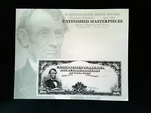 Scott #NSC72 - Tarjeta de recuerdo europea de papel moneda Países Bajos 1994 - como nueva - Imagen 1 de 2