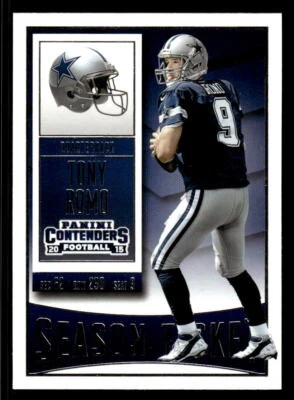 Tony Romo 2015 Panini Contenders #87   Dallas Cowboys - Image 1 of 2