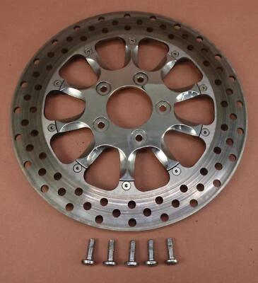 00-06 Harley Davidson FLSTFI Fat Boy Performance Machine FLSTFI FRENO DELANTERO ROTOR DISCO Foto 1 de 4