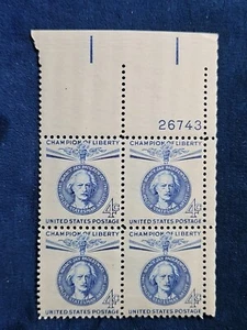 1960 US SCOTT#1159 4C STAMP BLOCK OF 4 - Picture 1 of 2