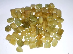 Natural Unheated Yellow Sapphire /Pukhraj Loose Gemstone - Picture 1 of 7