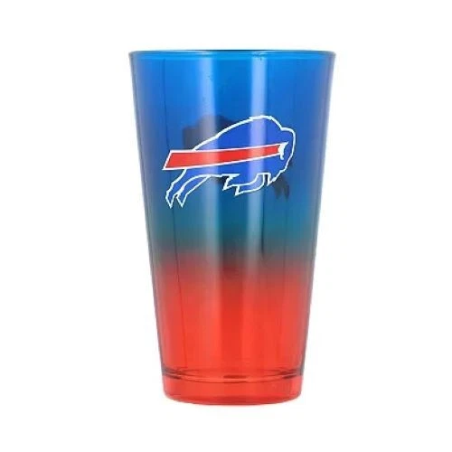 Vidro ombre Buffalo Bills Memory Company NFL 16 oz - Imagem 1 de 1