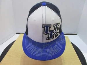 Kentucky Wildcats Mens Hat Cap Signed Fitted Large Cotton Basketball - Picture 1 of 11