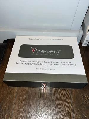 Máscara cuello/pecho vera resveratrol sauvignon blanc 16 unidades - nueva sellada Foto 1 de 3