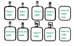 Touchscreen Frontglas für Apple Watch 4,5,6,7,8 SE Apple Watch Series - Bild 1 von 30